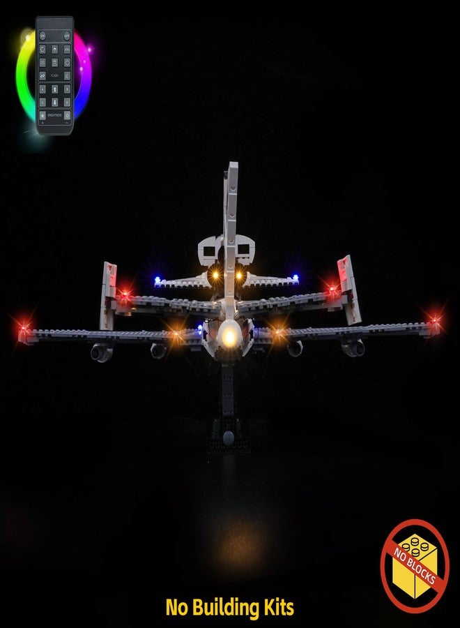BrickBling Lighting Compatible with Lego Shuttle Carrier Aircraft, Creative Light Kit Compatible with Lego 10360-Not Come with Model (RC Version) - Image 2
